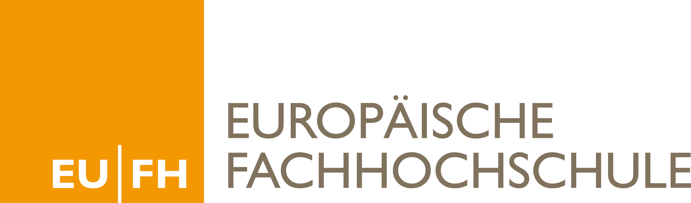 Logo Europäische Fachhochschule Rhein/Erft, european university of applied sciences